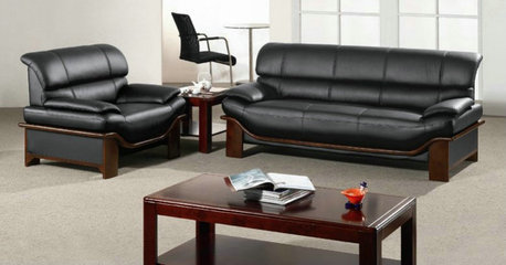 實木沙發014 西安一品佳辦公家具廠的匠心之選